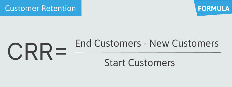 customer retention rate formula