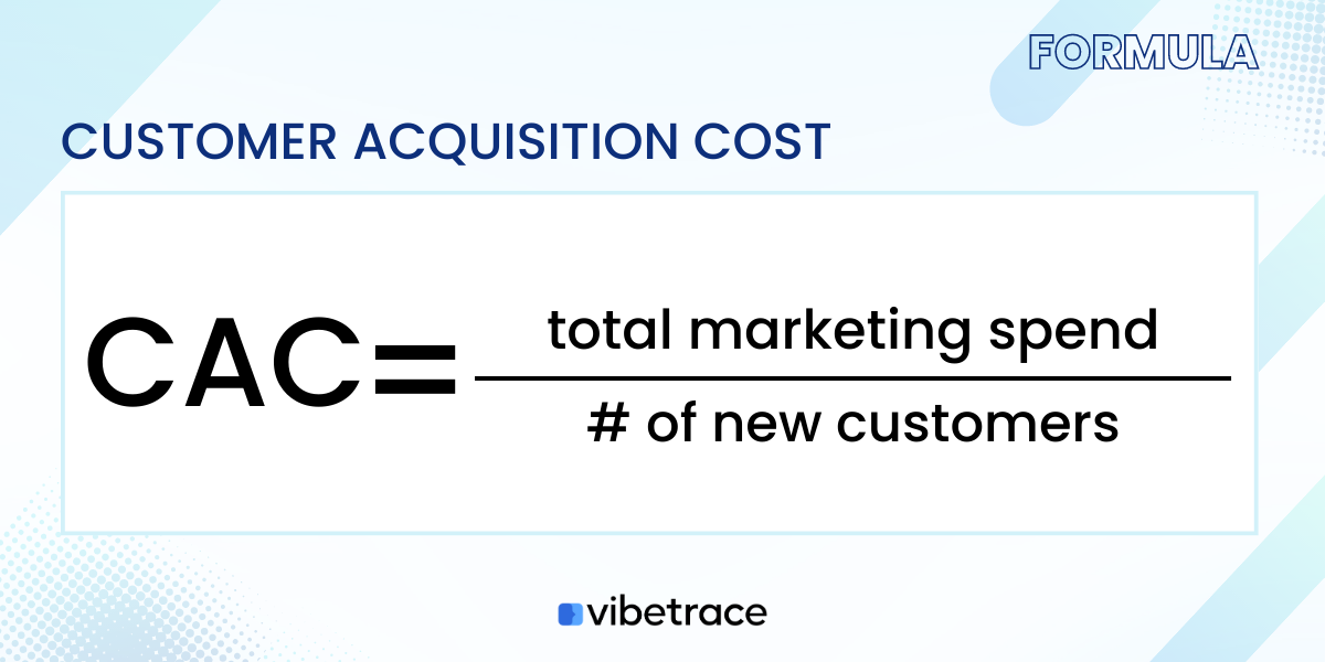 Customer Acquisition Cost - Vibetrace