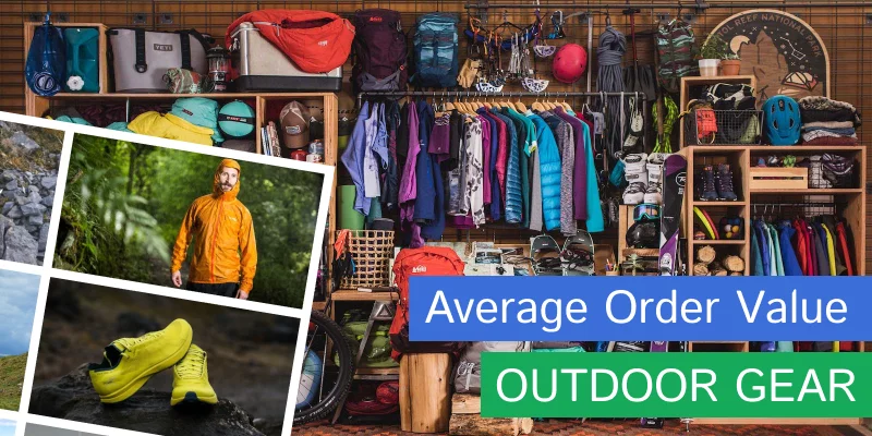 Increase Average Order Value For Outdoor Gear Stores - Vibetrace